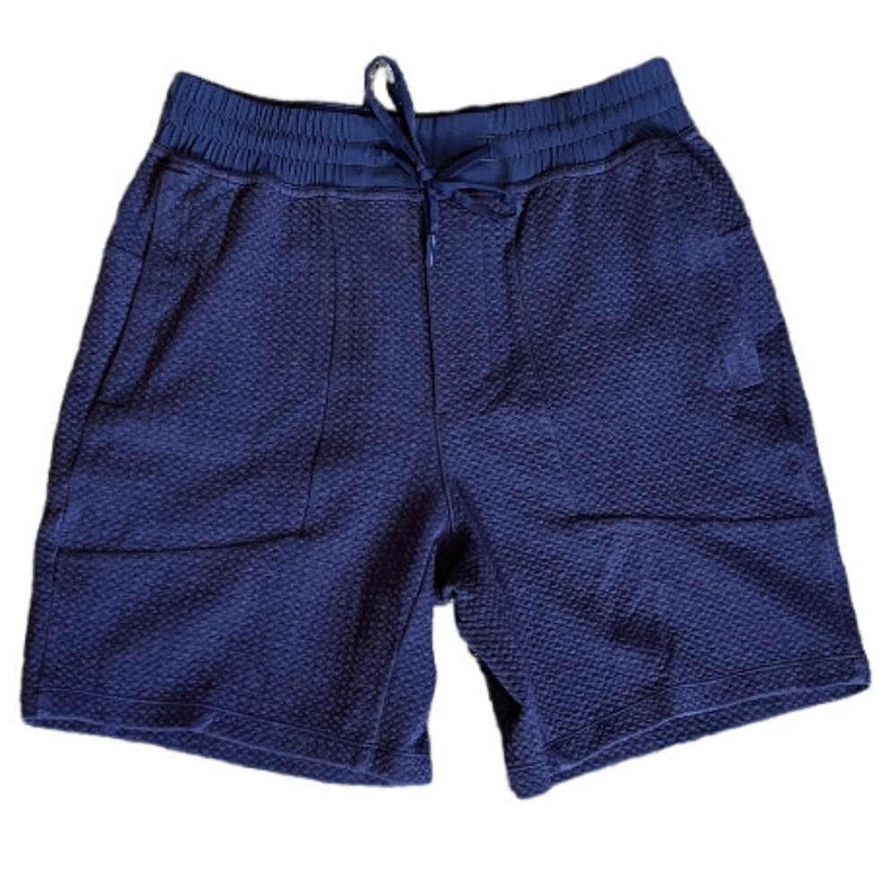 Lululemon At Ease Unlined Short 7" Navy Small M7AI9S